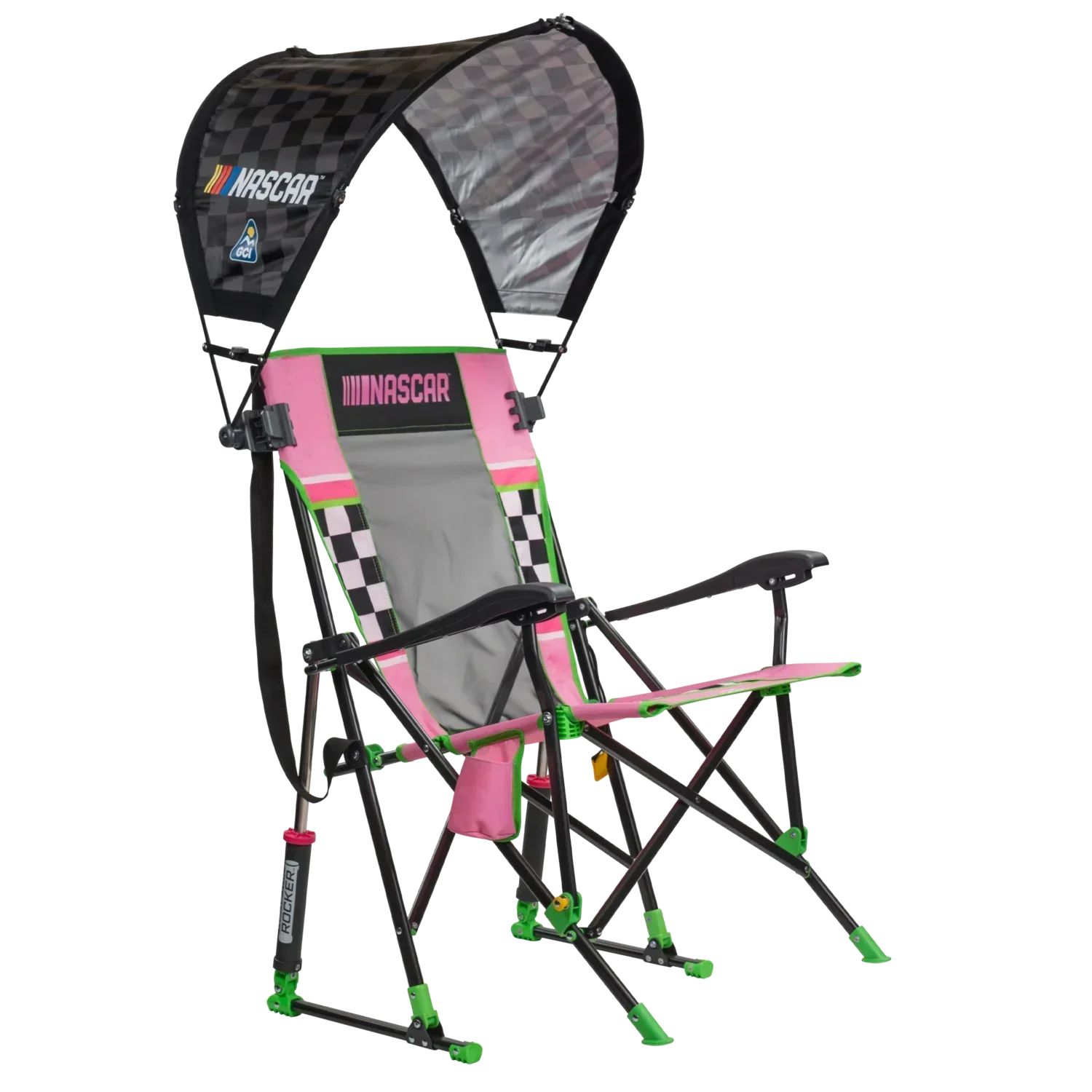 Roadtrip Rocker Bundle - NASCAR Pink | Featured Outdoor Choice | Outlandridge 695B VD